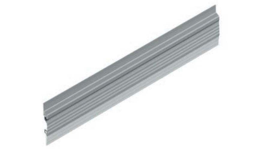 Guardapolvo Automatico de Aluminio con cinta de vinil de 120cm color Gris - Sellado de Puertas y ahorro Energetico