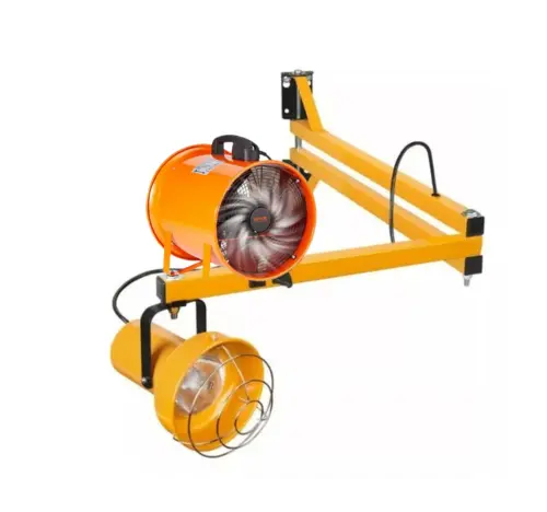 Lámpara andén de carga Extensión Máxima de 40" con Extractor Industrial de Aire