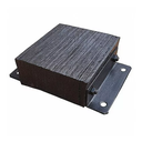 Tope de Andén Laminado 10"x10" X 4.5", Angulo - Angulo