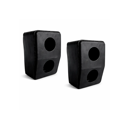 Par de topes para camioneta, Ancho de 10 cms, Largo de 14.5 cms, Profundidad 8.5 cms