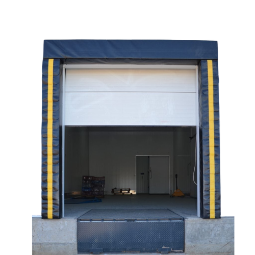 Sello de Andén con Cabezal Sólido para Puerta de 9' x 10' y Proyección de 20" 