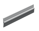 Guardapolvo Aluminio con Cinta Vinil Color Gris 120 cm